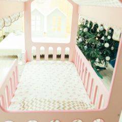 Кровать-домик без ящика 800*1600 (Розовый) в Миассе - miass.mebel24.online | фото 3