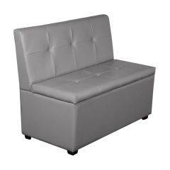 Кухонный диван Уют-1 (1000) Серый в Миассе - miass.mebel24.online | фото 1