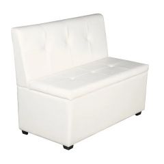 Кухонный диван Уют-1.2 (1200) Белый в Миассе - miass.mebel24.online | фото 1