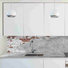 Кухонный фартук со столешницей (А-01) в едином стиле (3050 мм) в Миассе - miass.mebel24.online | фото 1