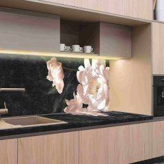 Кухонный фартук со столешницей (А-05) в едином стиле (3050 мм) в Миассе - miass.mebel24.online | фото 1