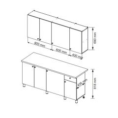 Кухонный гарнитур POINT 180 в Миассе - miass.mebel24.online | фото 11