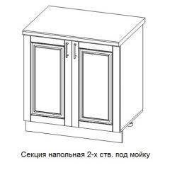 Кухонный гарнитур Верона (крем) модульная в Миассе - miass.mebel24.online | фото 16