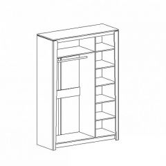 МАЛЬТА МС Спальный гарнитур (Дуб Винтерберг) в Миассе - miass.mebel24.online | фото 8