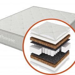 Матрас "Mega кокос 10 TFK" h190 в Миассе - miass.mebel24.online | фото