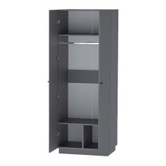 Модульная спальня Квадро (ЛДСП дуб крафт золотой) в Миассе - miass.mebel24.online | фото 14