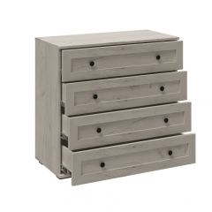 Модульная спальня София (Дуб крафт белый) в Миассе - miass.mebel24.online | фото 3