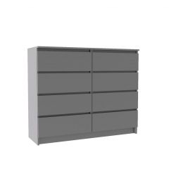 МОРИ МК 1200.8 Комод (графит) в Миассе - miass.mebel24.online | фото 2