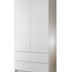 МОРИ МШ 900.1 Шкаф с 2мя дв и 2мя ящ. (белый) в Миассе - miass.mebel24.online | фото
