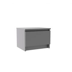 МОРИ ТПМ 400.1 Тумба прикроватная (графит) в Миассе - miass.mebel24.online | фото 2