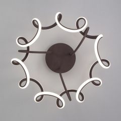 Накладной светильник Eurosvet Alstroemeria 90238/1 кофе в Миассе - miass.mebel24.online | фото 2