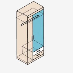 НИКА Н10з Шкаф для одежды в Миассе - miass.mebel24.online | фото 4