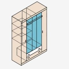 НИКА Н13 Шкаф для одежды в Миассе - miass.mebel24.online | фото 5