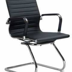 Офисное кресло для посетителей LMR-102N Черный в Миассе - miass.mebel24.online | фото 2