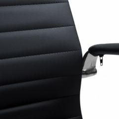 Офисное кресло для посетителей LMR-102N Черный в Миассе - miass.mebel24.online | фото 7