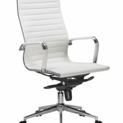 Офисное кресло для руководителей DOBRIN CLARK LMR-101F белый в Миассе - miass.mebel24.online | фото