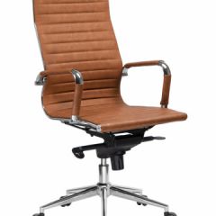 Офисное кресло для руководителей DOBRIN CLARK LMR-101F светло-коричневый №321 в Миассе - miass.mebel24.online | фото 2
