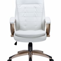 Офисное кресло для руководителей DOBRIN DONALD LMR-106B белый в Миассе - miass.mebel24.online | фото
