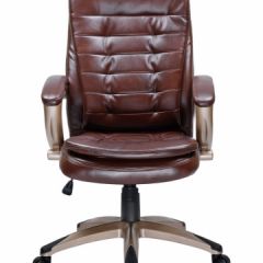 Офисное кресло для руководителей DOBRIN DONALD LMR-106B коричневый в Миассе - miass.mebel24.online | фото 3