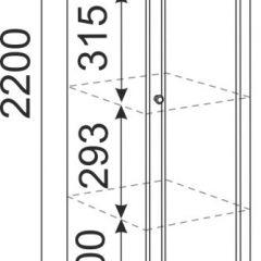 Пенал М04 Беатрис (дуб млечный) в Миассе - miass.mebel24.online | фото 2