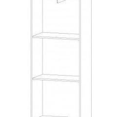 ИНФИНИТИ Прихожая Шкаф-пенал (ясень шимо комб.) в Миассе - miass.mebel24.online | фото 2