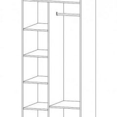 ВИКТОРИЯ Шкаф 2-х створчатый в Миассе - miass.mebel24.online | фото 2