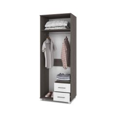 ЕВА Шкаф 2-х дверный Е24 в Миассе - miass.mebel24.online | фото 2