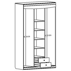 Шкаф 3-х дверный "Мария-Луиза 3" в Миассе - miass.mebel24.online | фото 6