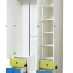 Шкаф 3-х дверный с ящиками Радуга (1200) в Миассе - miass.mebel24.online | фото 2