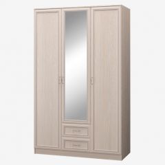 ВЕРОНА-СП Шкаф 3-х дверный с зеркалом и ящиками в Миассе - miass.mebel24.online | фото 1