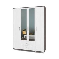 ЕВА Шкаф 4-х дверный Е43 в Миассе - miass.mebel24.online | фото