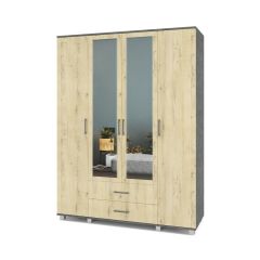 ЕВА Шкаф 4-х дверный Е43 в Миассе - miass.mebel24.online | фото 7