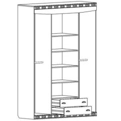 Шкаф 4-х дверный "Мария-Луиза 4" в Миассе - miass.mebel24.online | фото 2