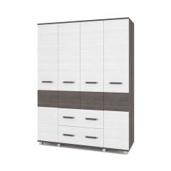 ВИОРА Шкаф 4-х дверный В43 в Миассе - miass.mebel24.online | фото