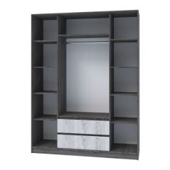 Шкаф 4х створчатый НКМ Милана секция №22 в Миассе - miass.mebel24.online | фото 2