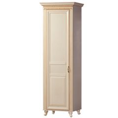 Шкаф для одежды 1-дверный №472 Марлен Кремовый белый в Миассе - miass.mebel24.online | фото