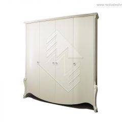 Шкаф для одежды Луиза (ММ-227-01/04Б) в Миассе - miass.mebel24.online | фото