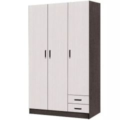 Шкаф распашной Эконом (Венге/Дуб Белфорд) в Миассе - miass.mebel24.online | фото