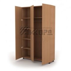 Шкаф комбинированный для одежды ШГ 84.3 (1200*620*1800) в Миассе - miass.mebel24.online | фото
