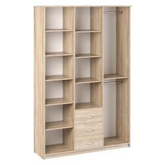 Шкаф комбинированный Дуэт Люкс с зеркалом в Миассе - miass.mebel24.online | фото 3