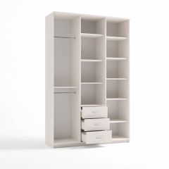 Шкаф комбинированный Дуэт Люкс с зеркалом в Миассе - miass.mebel24.online | фото 7