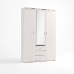 Шкаф комбинированный Дуэт Люкс с зеркалом в Миассе - miass.mebel24.online | фото 6