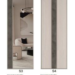 Шкаф-купе 1300 серии SILVER S1+S1+B2+PL2 (2 ящика+1 штанга+1 полка) профиль «Серебро» в Миассе - miass.mebel24.online | фото 9