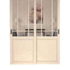 Шкаф-купе 1500 серии NEW CLASSIC K4+K4+B2+PL4 (2 ящика+F обр. штанга) профиль «Капучино» в Миассе - miass.mebel24.online | фото 15