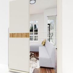 Шкаф-купе 1600 серии SOFT D6+D4+B2+PL2 (2 ящика+1штанга+1 полка) профиль «Капучино» в Миассе - miass.mebel24.online | фото 2