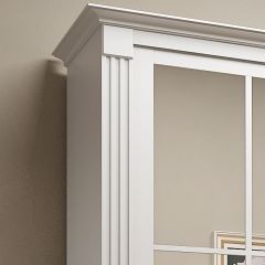 Шкаф-купе 1700 серии NEW CLASSIC K4+K4+B2+PL4 (2 ящика+F обр. штанга) профиль «Капучино» в Миассе - miass.mebel24.online | фото 4
