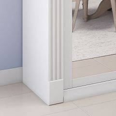 Шкаф-купе 2150 серии NEW CLASSIC K1+K1+K1+B22+PL4 (по 2 ящика лев/прав+F обр.штанга) профиль «Капучино» в Миассе - miass.mebel24.online | фото 5