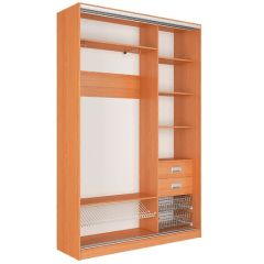 Шкаф-купе Джонни 1500 вариант 2 (Зеркало/Зеркало) в Миассе - miass.mebel24.online | фото 3