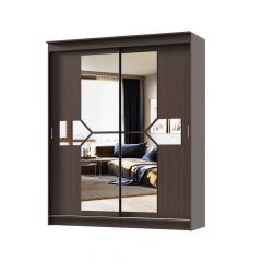 Шкаф-купе Фаворит 2.0 серия Альянс (Венге) в Миассе - miass.mebel24.online | фото