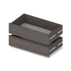 МАРТИН Шкаф-купе с зеркалом Анкор темный (2200*450) М422 в Миассе - miass.mebel24.online | фото 3